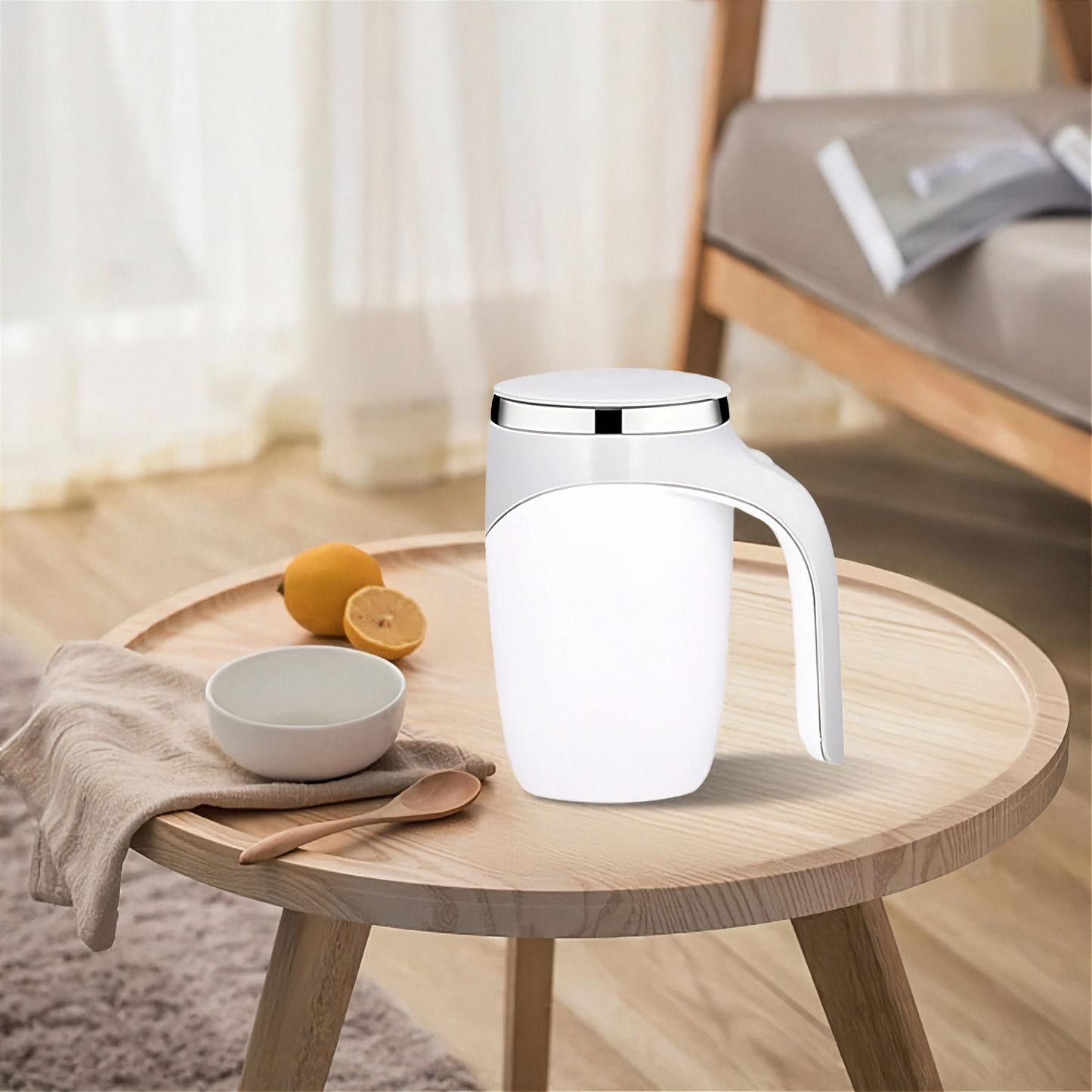 Luxvo™ Self-Stirring Mug – Mix Your Drinks Instantly
