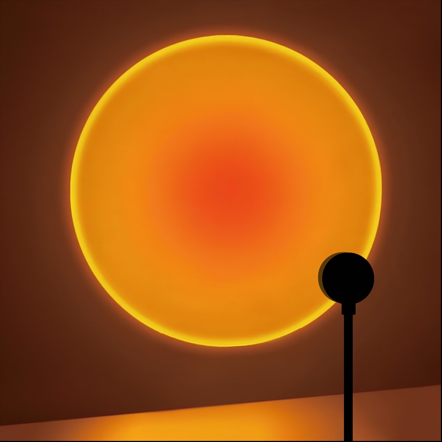 Luxvo Sunset Projection Lamp — Aesthetic Room Decor LED Night Light
