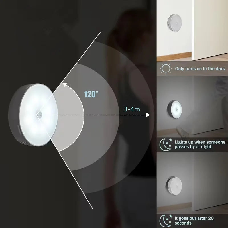 Luxvo™ Motion Sensor Night Light – Smart Lighting That Turns On Automatically