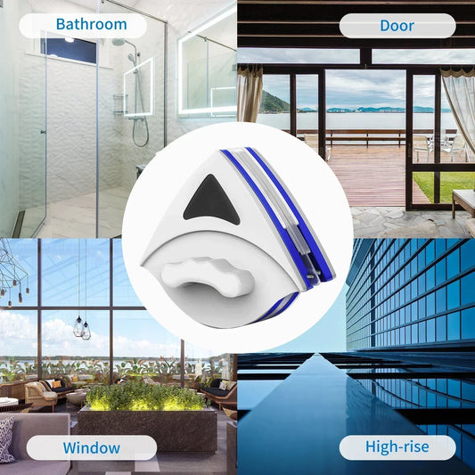 Luxvo Magnetic Window Cleaner — Double Sided Glass Cleaning Tool